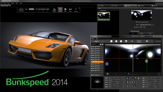 Bunkspeed 2014 and HDR Light Studio