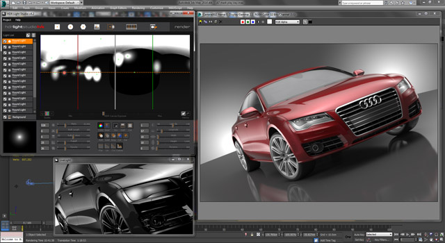 3ds Max and HDR Light Studio 4