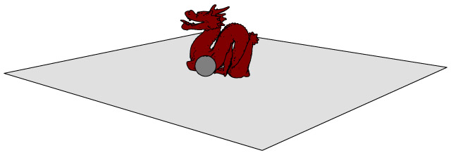 Dragon, Ball and Floor