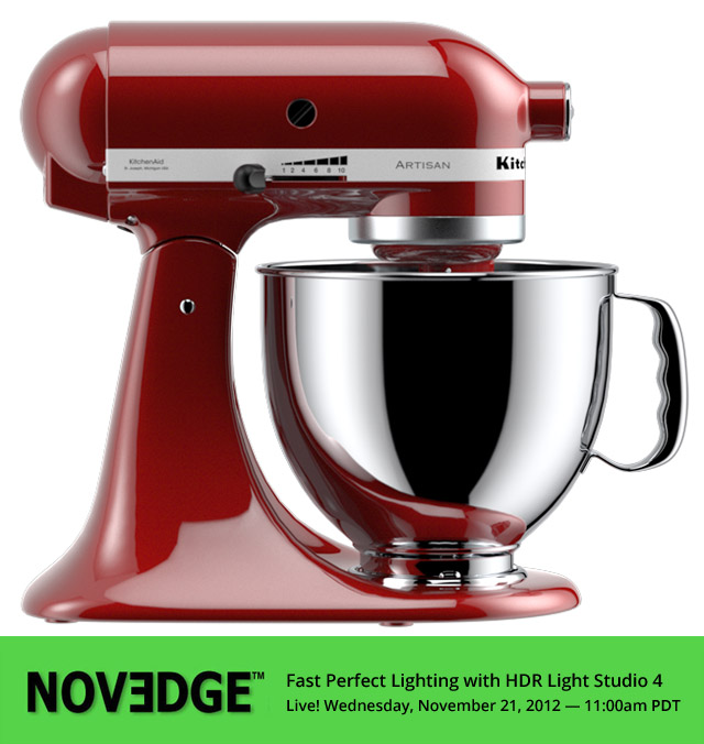 Novegde - HDR Light Studio webinar announce banner