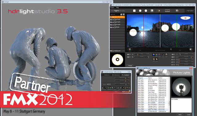 HDR Light Studio 3.5 at FMX