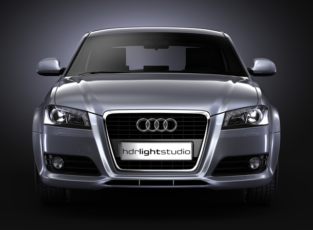 KeyShot render car lighting