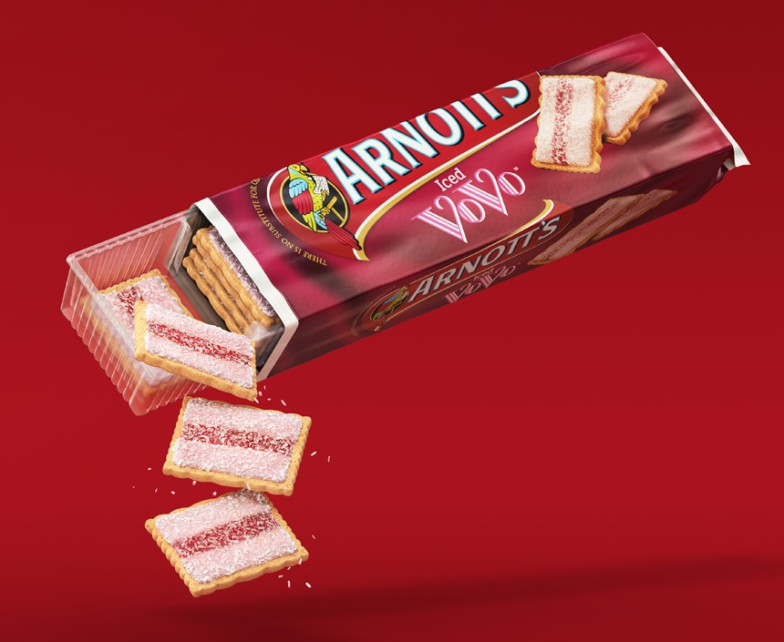 Biscuits CGI render