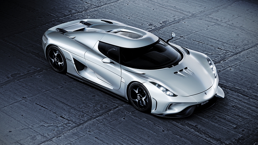 Agera lit with HDR Light Studio