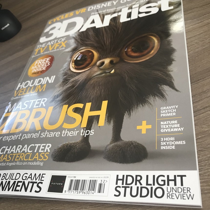 3D Artist Magazine reviews HDR Light Studio