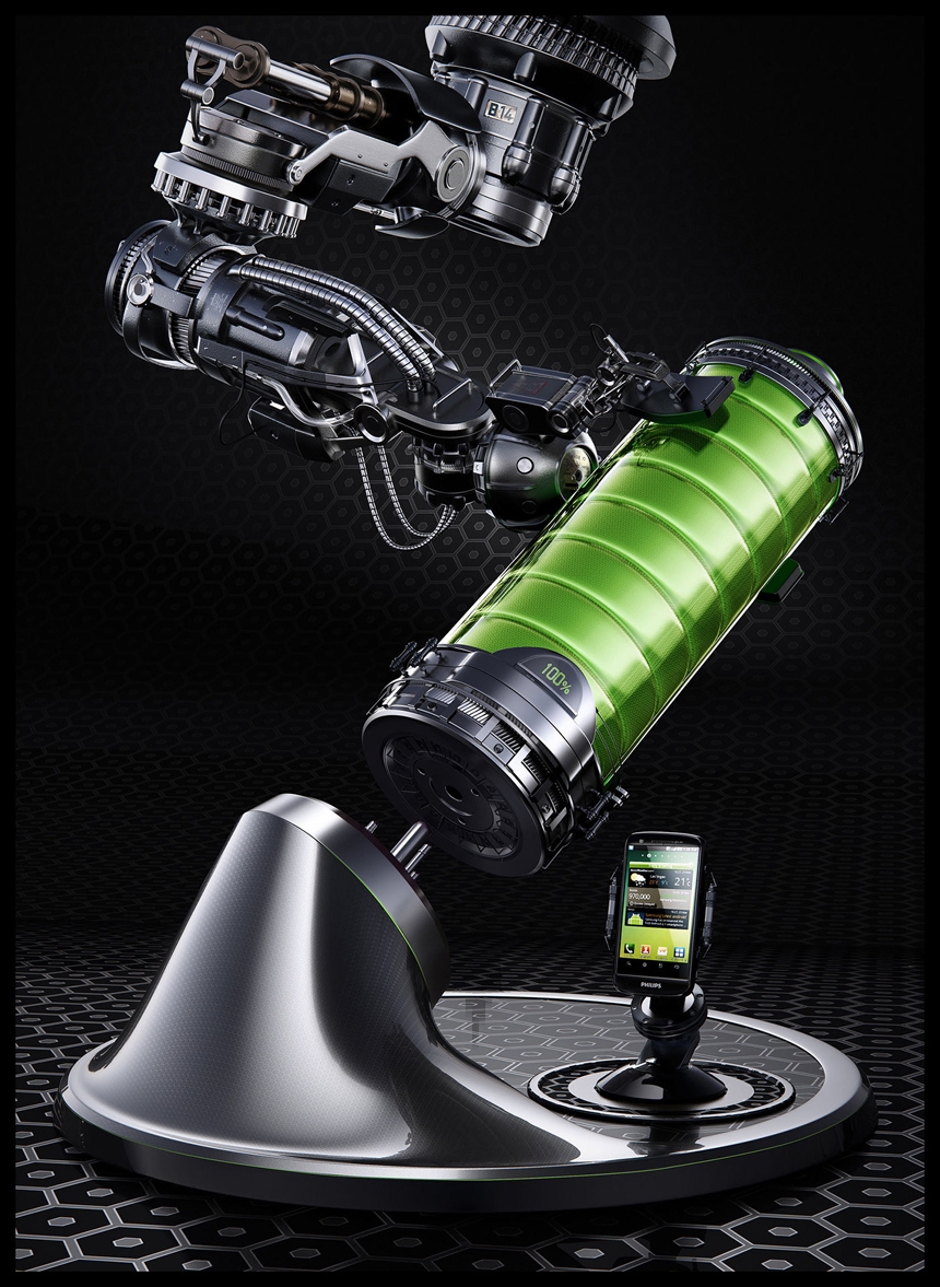 Philips Phone CGI
