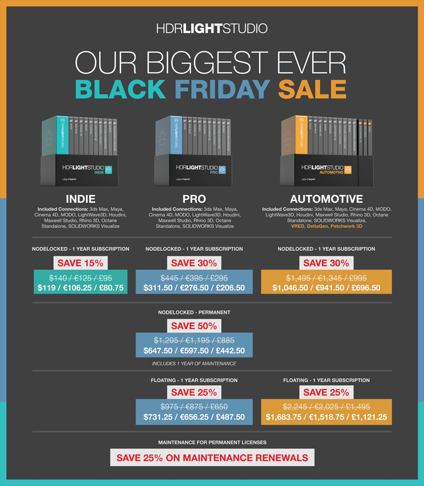 HDR Light Studio Black Friday Disounts