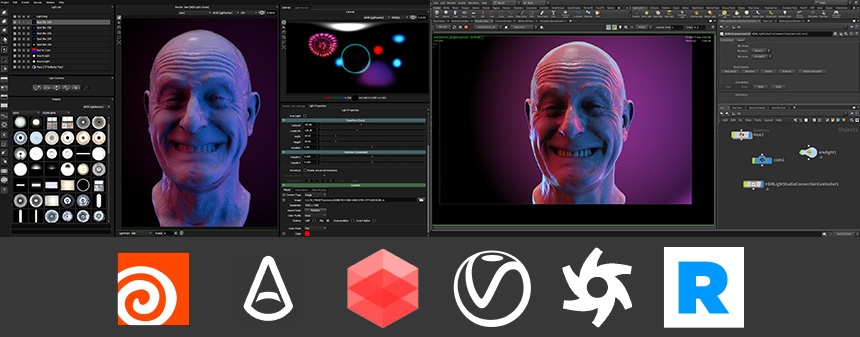 HDR Light Studio - Houdini Connection Support