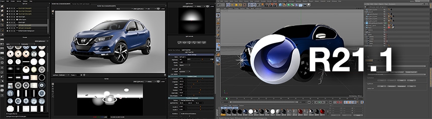 HDR Light Studio - Cinema 4D R21 Support