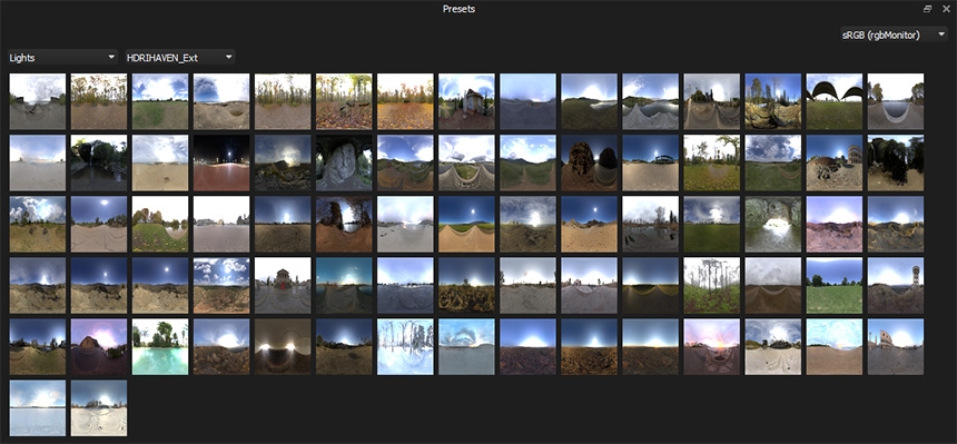 HDRI Haven Exterior Presets