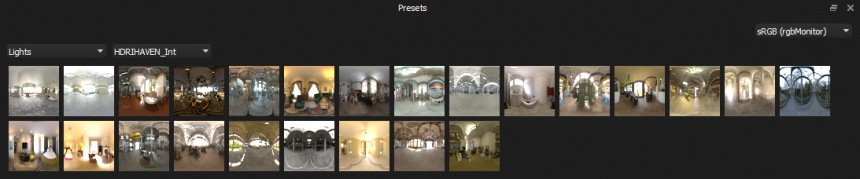 HDRI Haven Interior Presets