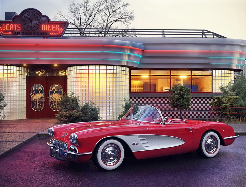 Chevrolet Corvette 1960 CGI