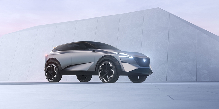 Nissan IMQ conept car CGI front