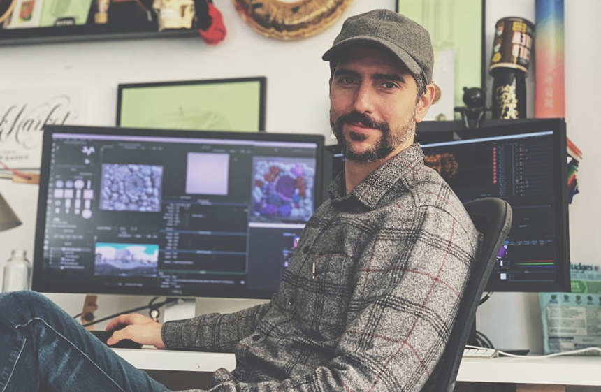 Alex Trochut using HDR Light Studio