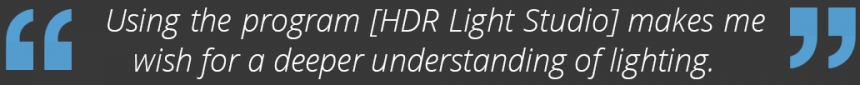 HDR Light Studio customer quote