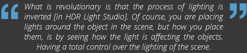HDR Light Studio customer quotation