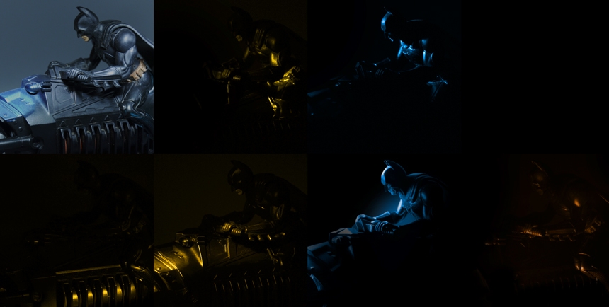Colourised Light Layers
