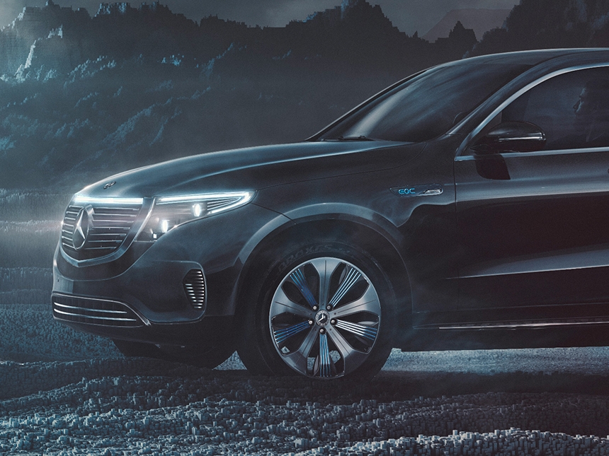 Mercedes-Benz EQC Detail CGI (part 1)