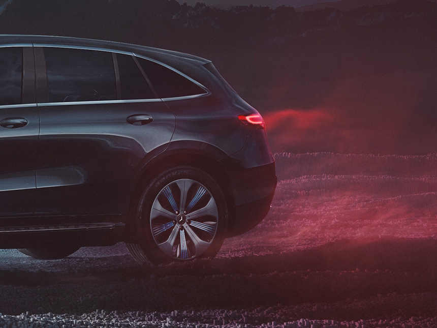 Mercedes-Benz EQC Detail CGI (part 2)
