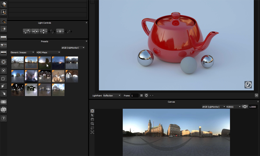 Create your own HDRI library