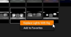 Replace Lights with Rig