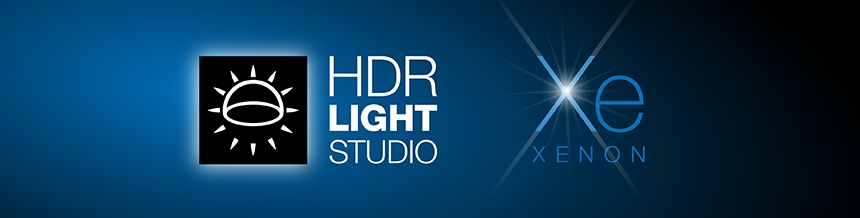 HDR Light Studio - Xenon Logo Banner