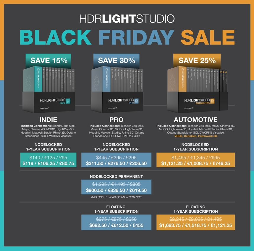HDR Light Studio - Black Friday Sale 2020