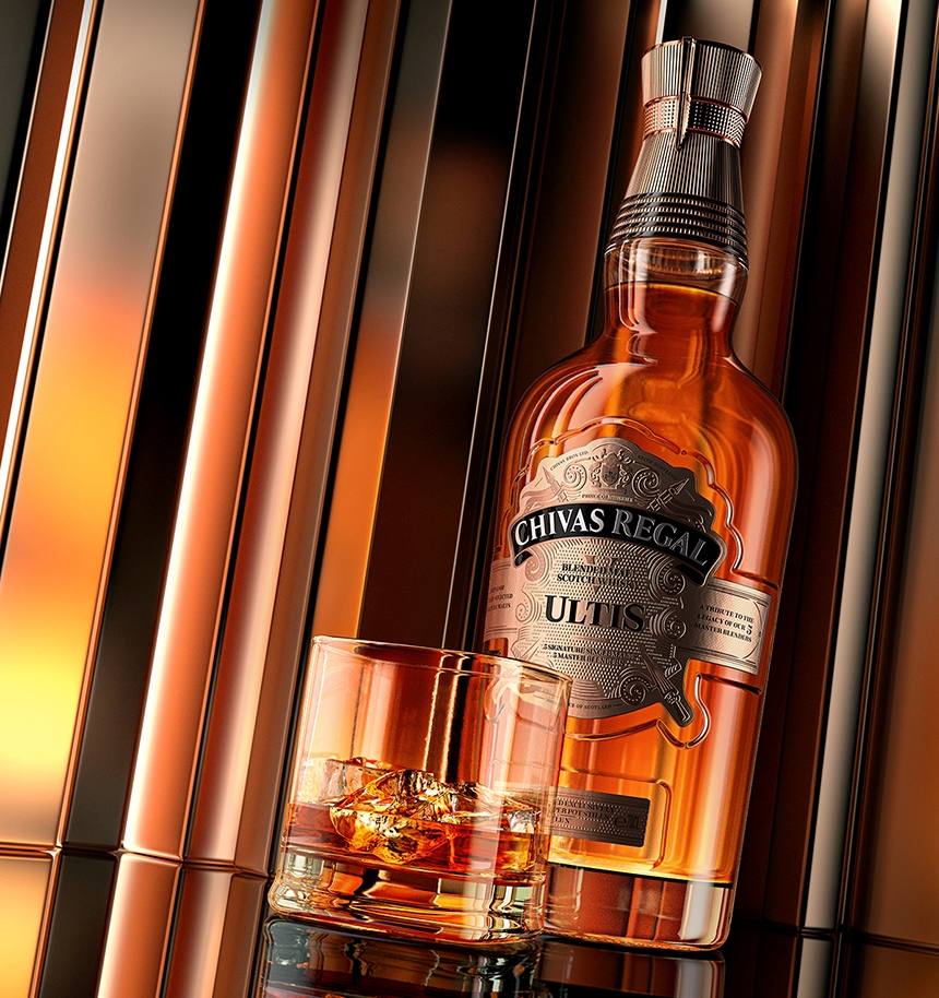 Render of Andre's Chivas Regal whiskey