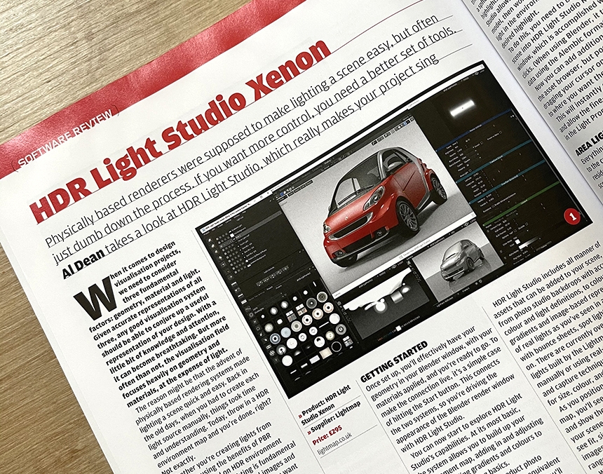 HDR Light Studio - Xenon: Develop 3D Review