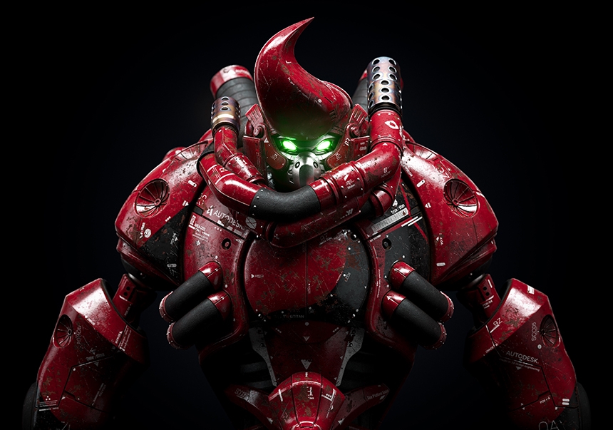 Maxman Character CGI