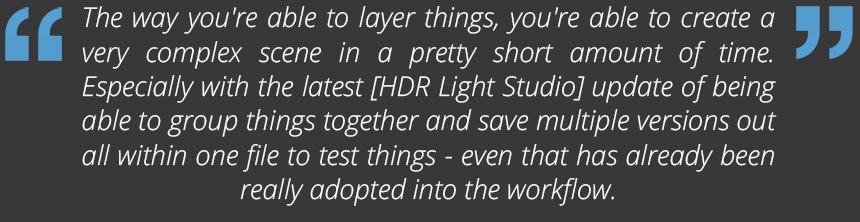 Alex Lyon talking about HDR Light Studio