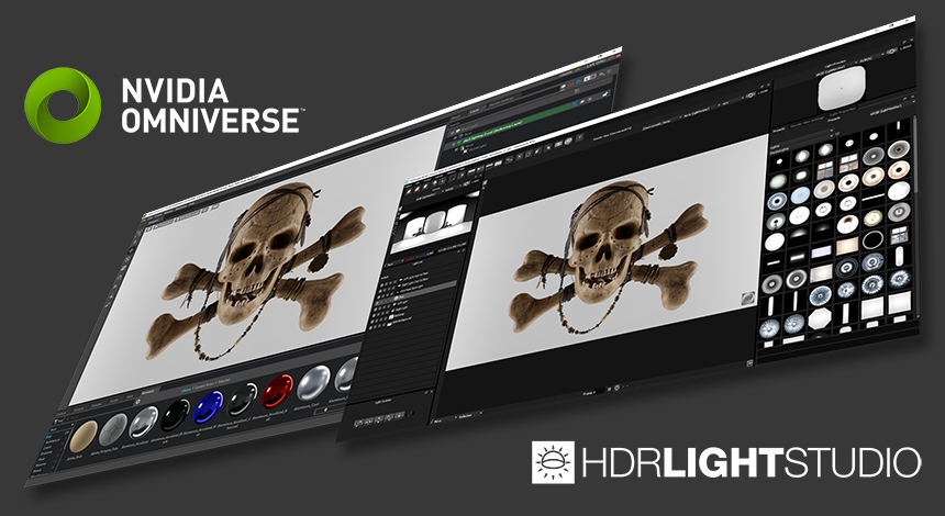 HDR Light Studio lighting Omniverse scene