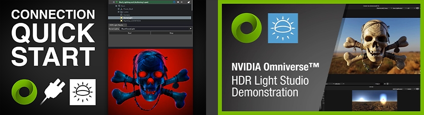 HDR Light Studio tutorials/demos for Omniverse