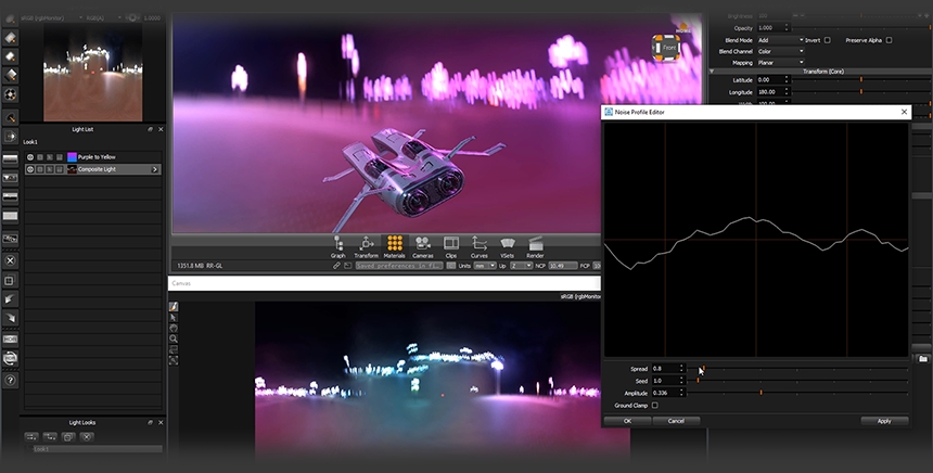 Noise Profile Editor for Advanced Motion Blur