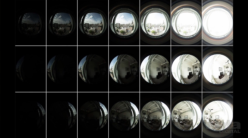 HDRI capture process at Weta Digital