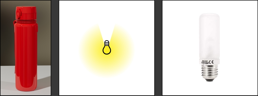 Bare bulb lighting