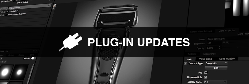 Plug-in Updates - 3ds Max 2025, Maya 2025 & Blender 4.1