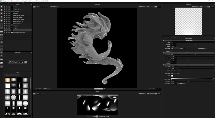 Lighting in HDR Light Studio 5