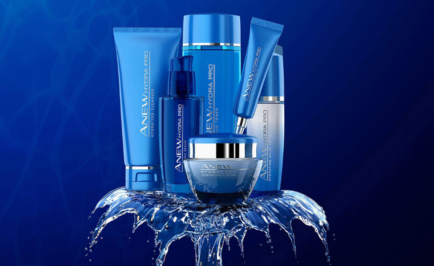 Cosmetics packaging render