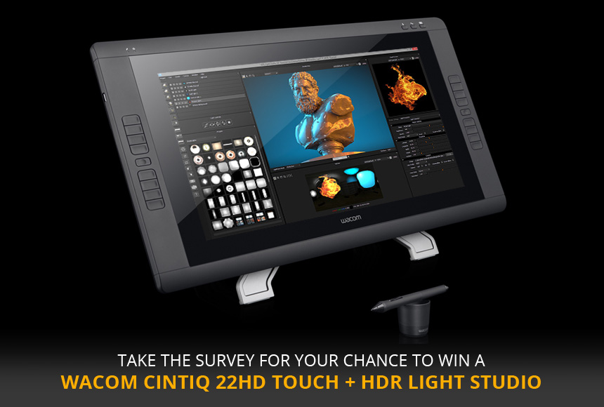 Win a Cintiq + HDR Light Studio