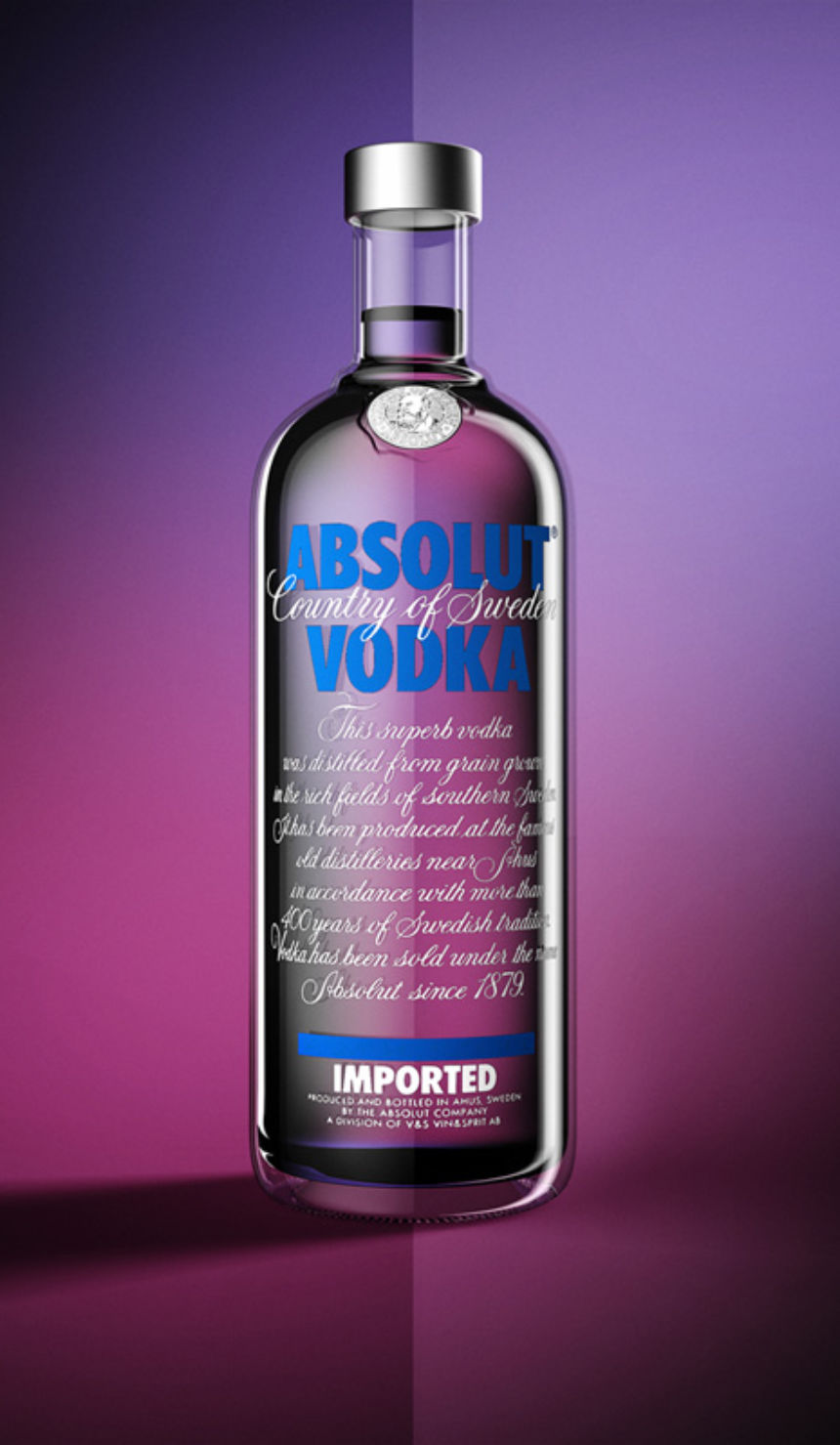 Vodka bottle