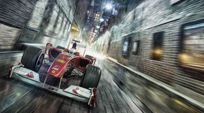 AIR-CGI - F1 on the streets of Chicago!