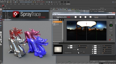 New HDR Light Studio plugin for SprayTrace