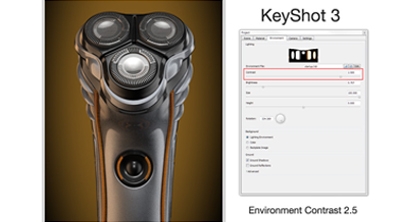 KeyShot 3 - HDRI Contrast Confusion?