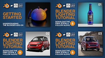 Free Blender 2.8 Lighting Tutorials