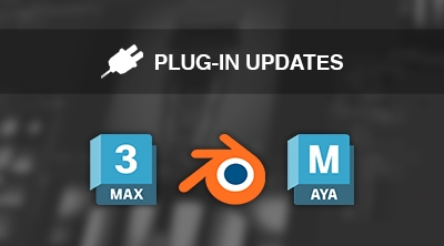 Support Added for 3ds Max 2025, Maya 2025 & Blender 4.1