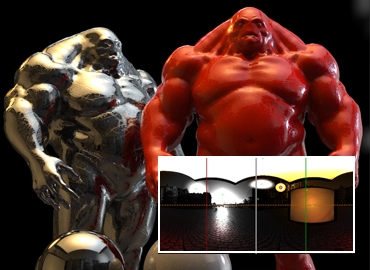 실시간으로 HDRI 맵 생성 및 편집