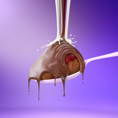 Cadbury Rasberry by Electric Art