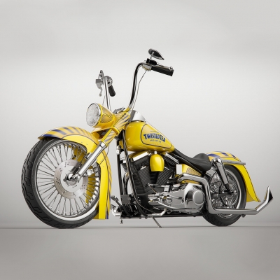 Twisted Tea Harley Davidson by Brendan McCaffrey