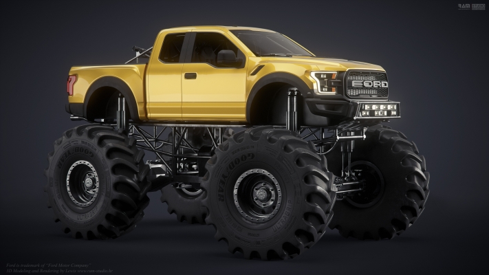 Ford Raptor by www.ram-studio.hr